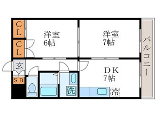 エボルジオンの物件間取画像